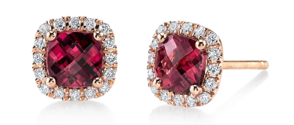 Rose Diamond Earrings 