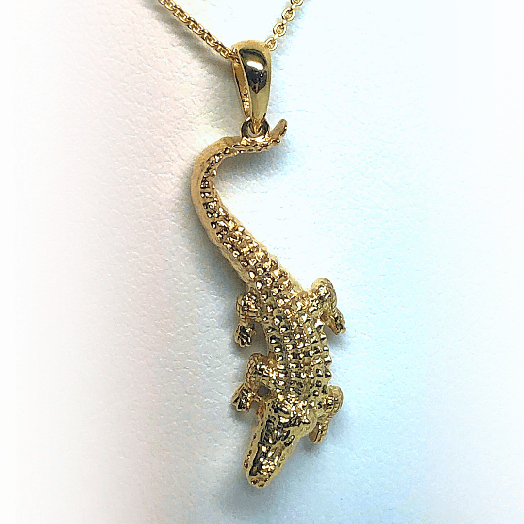 Gator Pendant Necklace
